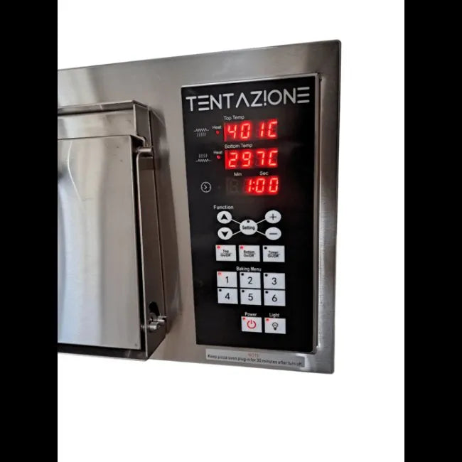 Tentazione MAX 2800w 500°c digital elektrisk pizza ugn GT3