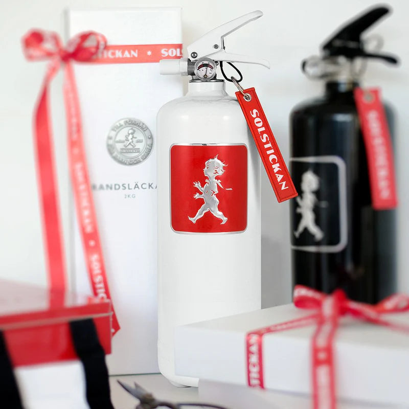 Brandsläckare 2 kg - Vit / Röd