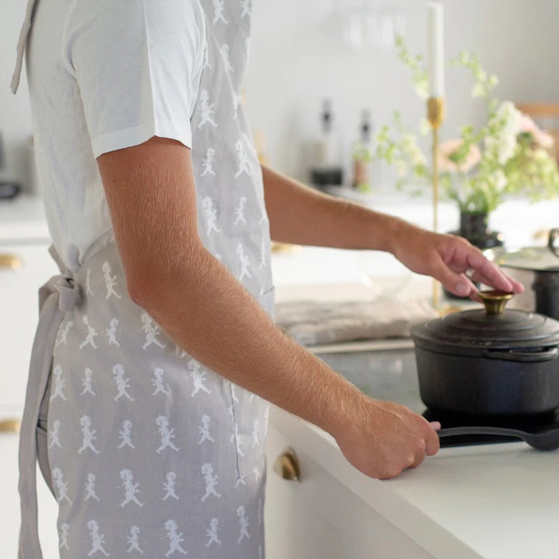 Köksförkläde vuxen - Grått