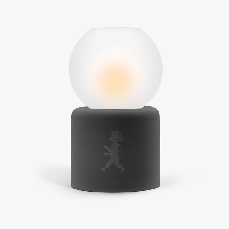 Värmeljuslykta Glob - Antracitgrå