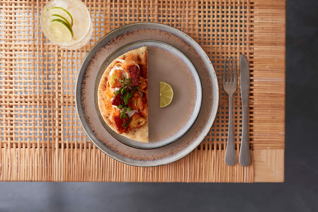 VINGA Nomimono tallrik 20cm (2 pack beige)