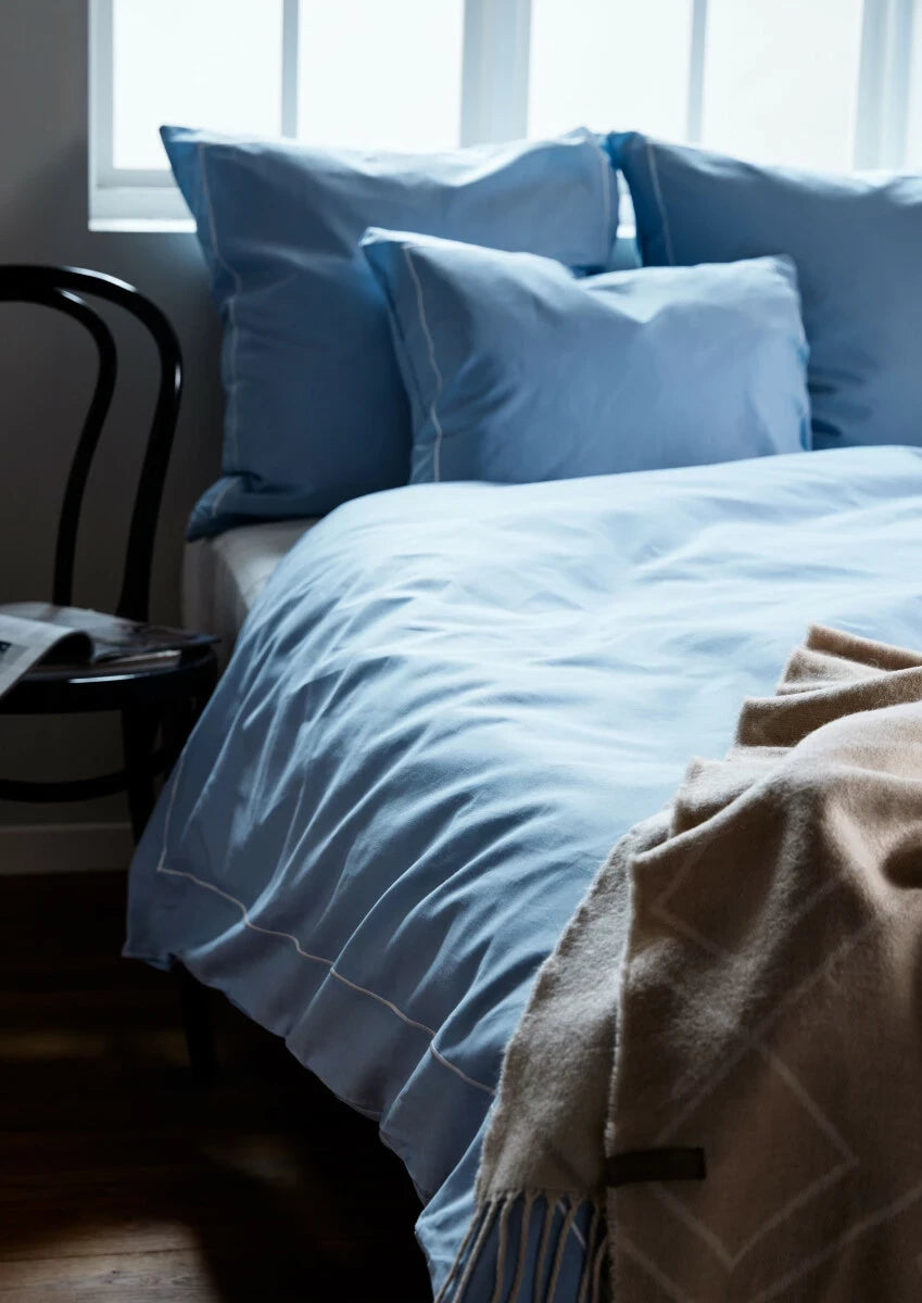 Bäddset - Colette Blå 4-Dels