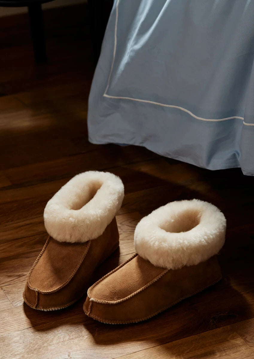 Fårskinnstofflor - mouton