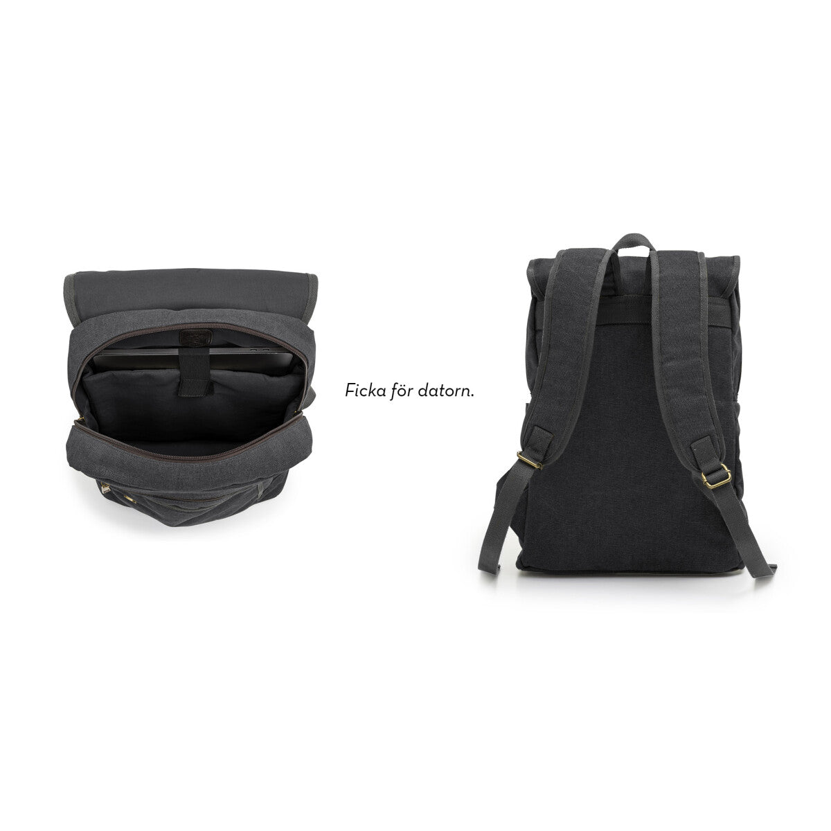 TINGS Travel ryggsäck Stockholm svart