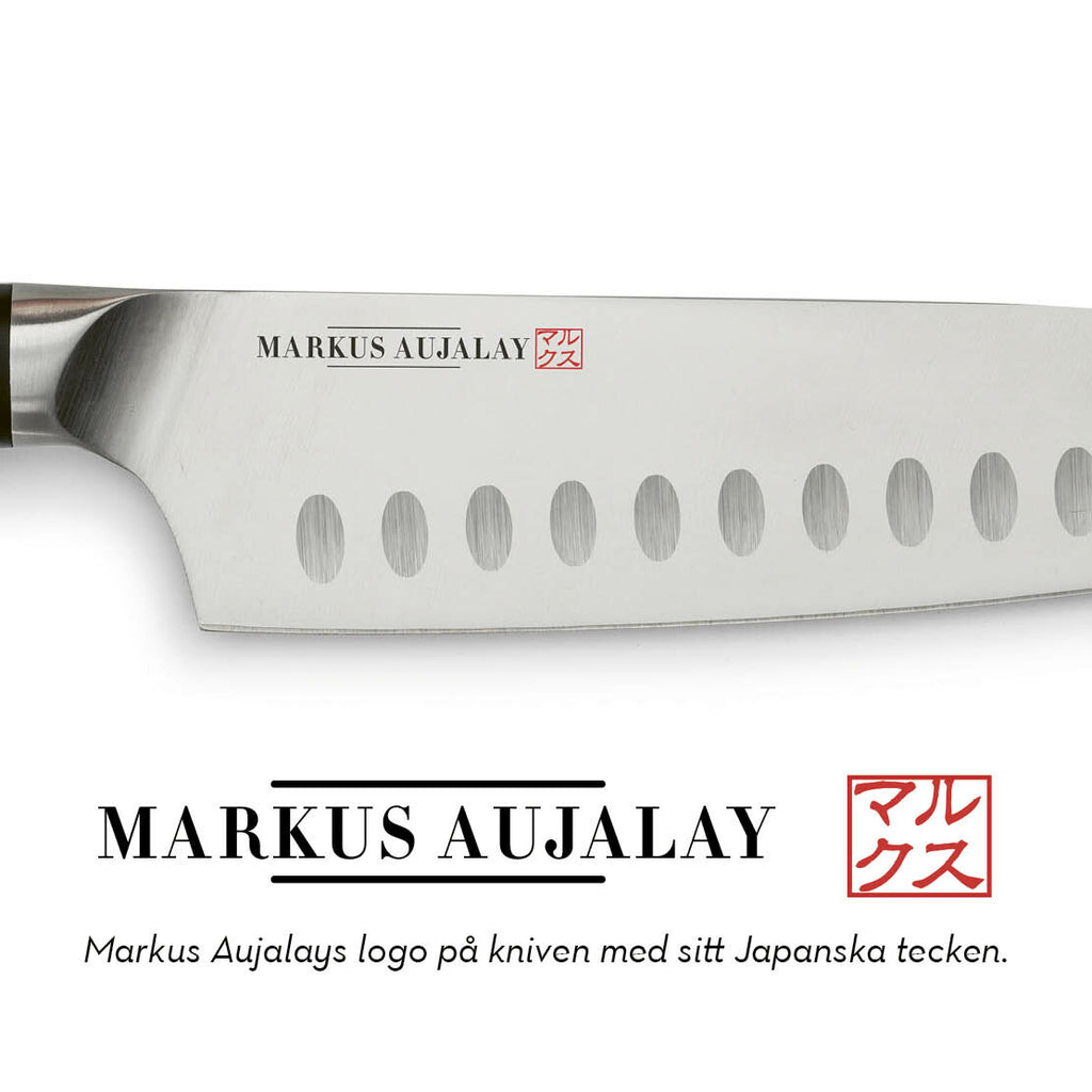 Markus Aujalays knivset classic 3-delar