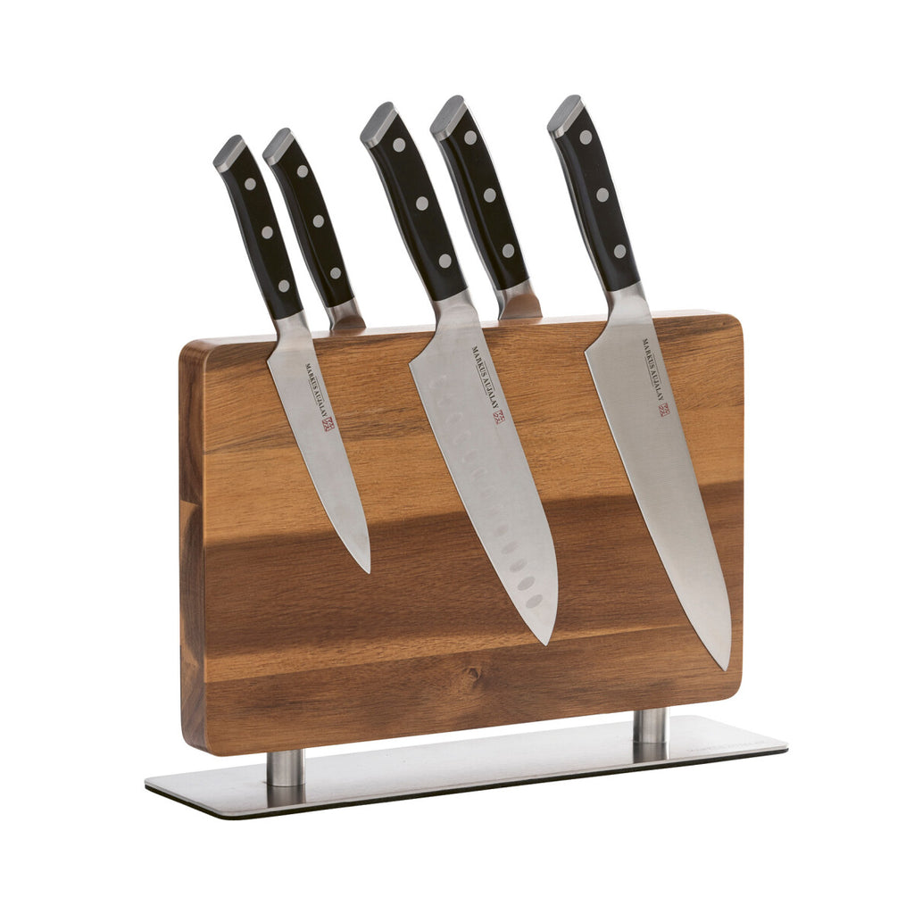Markus Aujalays knivblock med magnet
