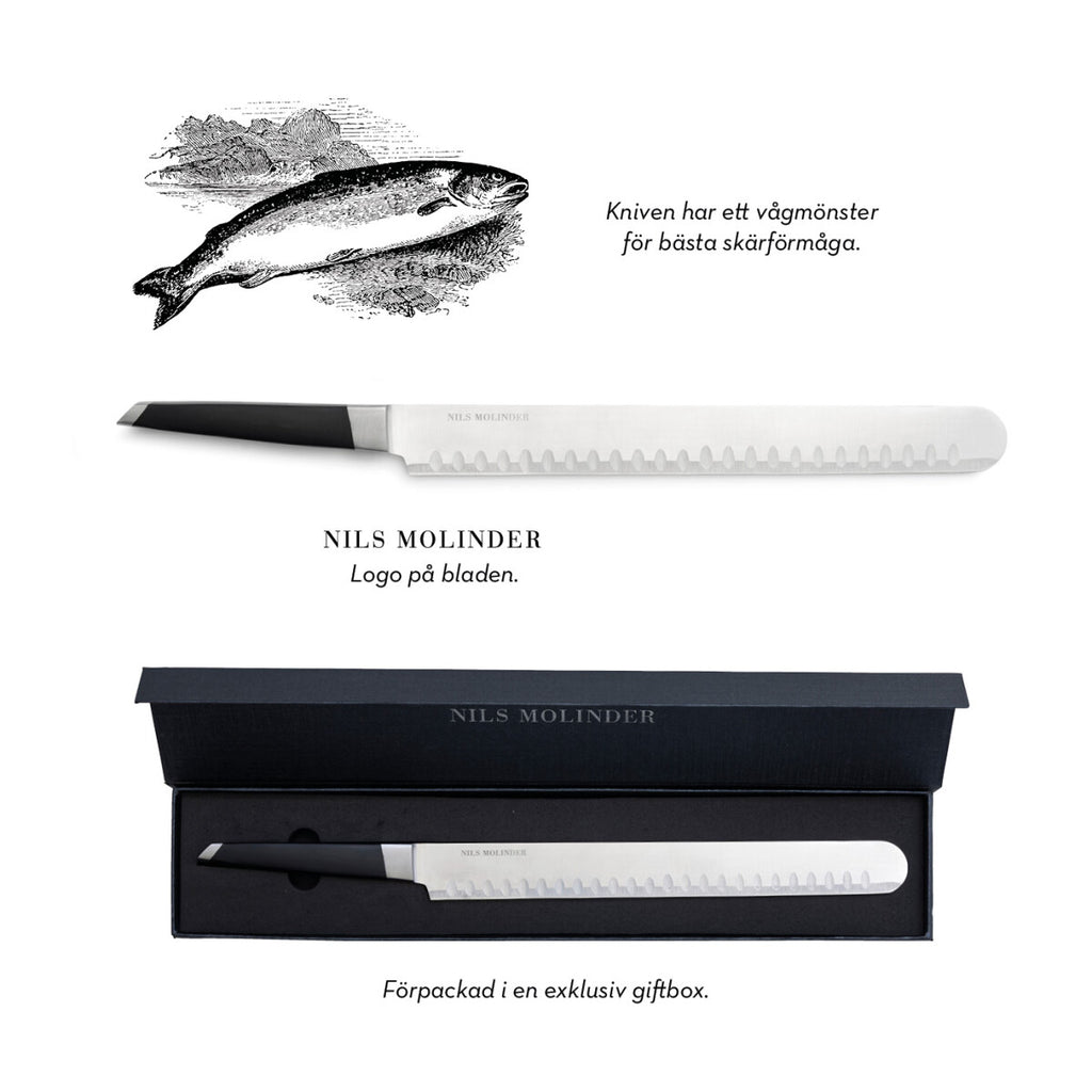 Nils Molinder laxkniv 30cm