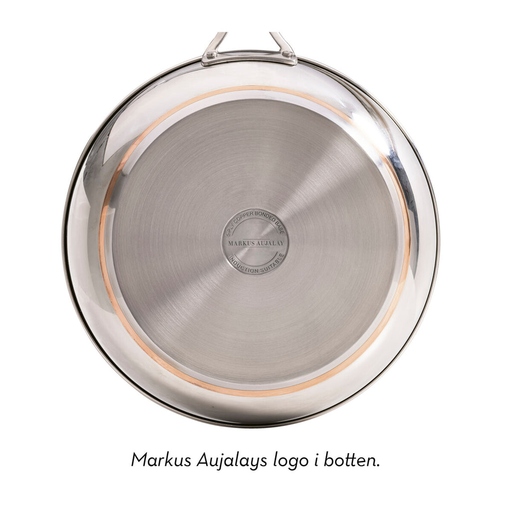 Markus exklusiva stekpanna 24cm i fem lager