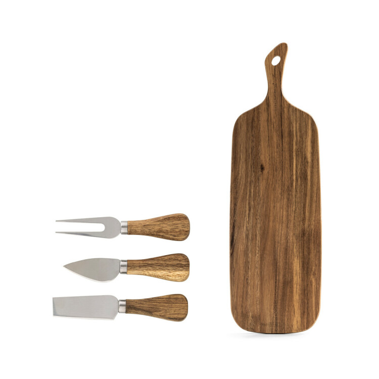 Markus stora bräda för ost och tapas med 3 bestick