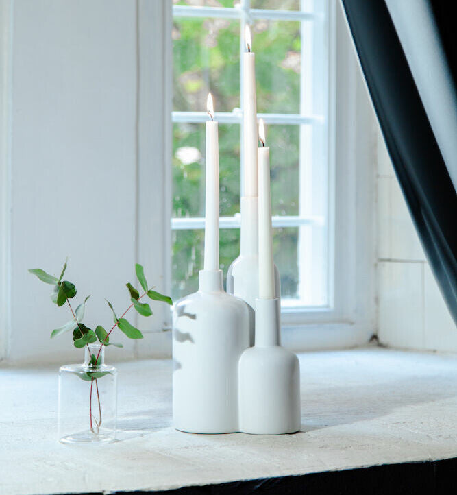 Ljusstake Flaska - Orrefors Jernverk