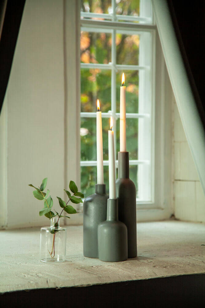 Ljusstake Flaska - Orrefors Jernverk