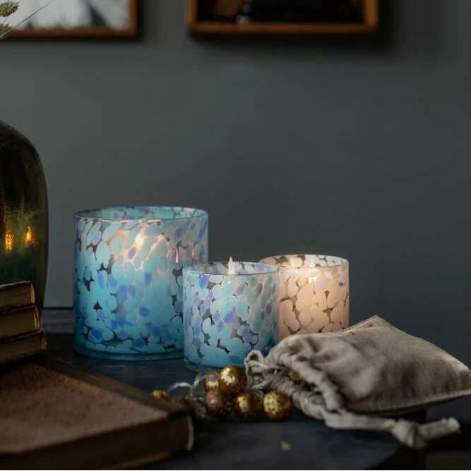 Glaslykta Mönstrad 10x10