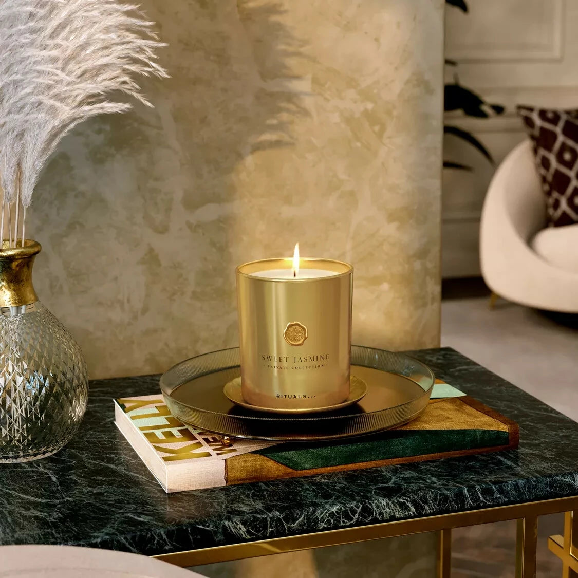 Sweet Jasmine Scented Candle