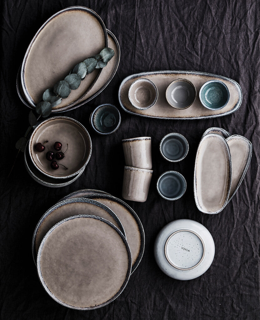 VINGA Nomimono tallrik 26.5 cm (2 pack beige)