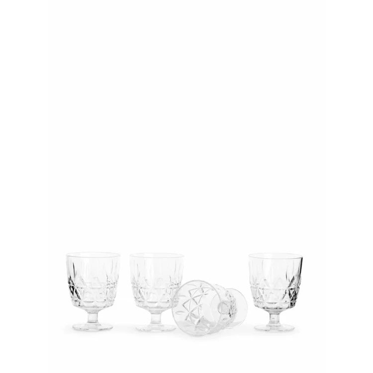 Picknick Juni glas, 4-pack