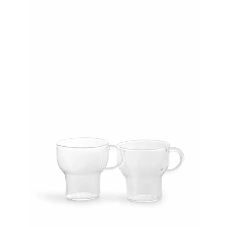 Glasmugg liten, 2-pack