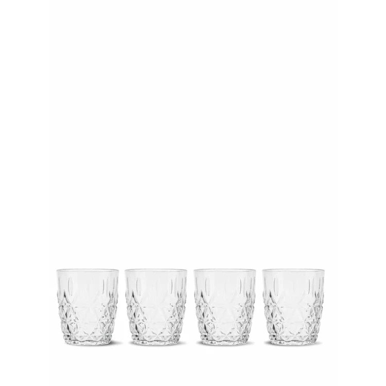 Picknick Juni vattenglas, 4-pack