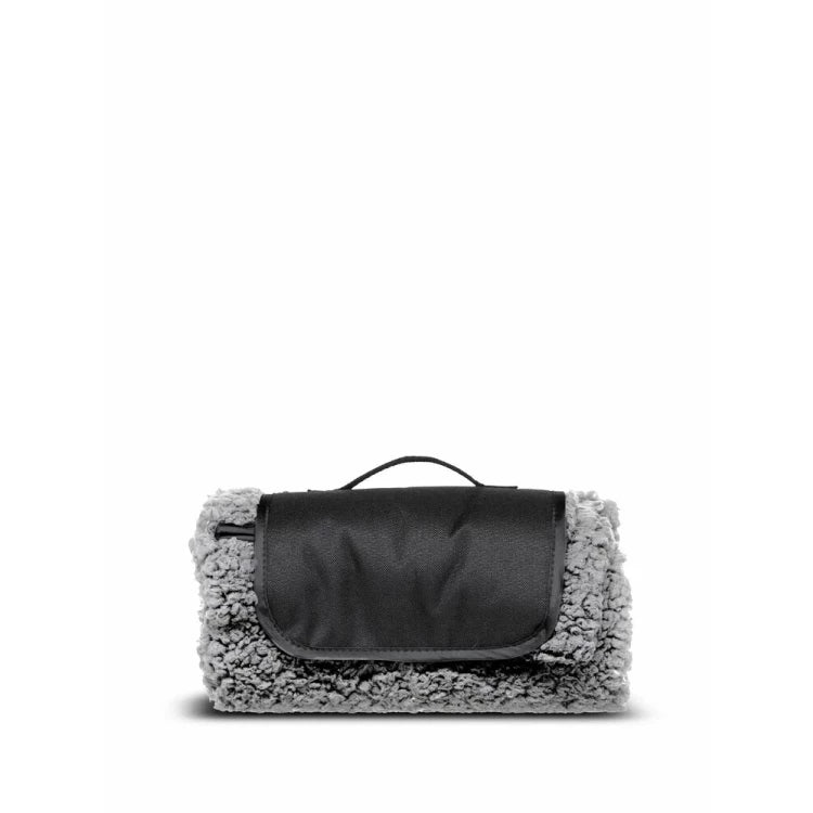 Pläd/sittunderlag Grå