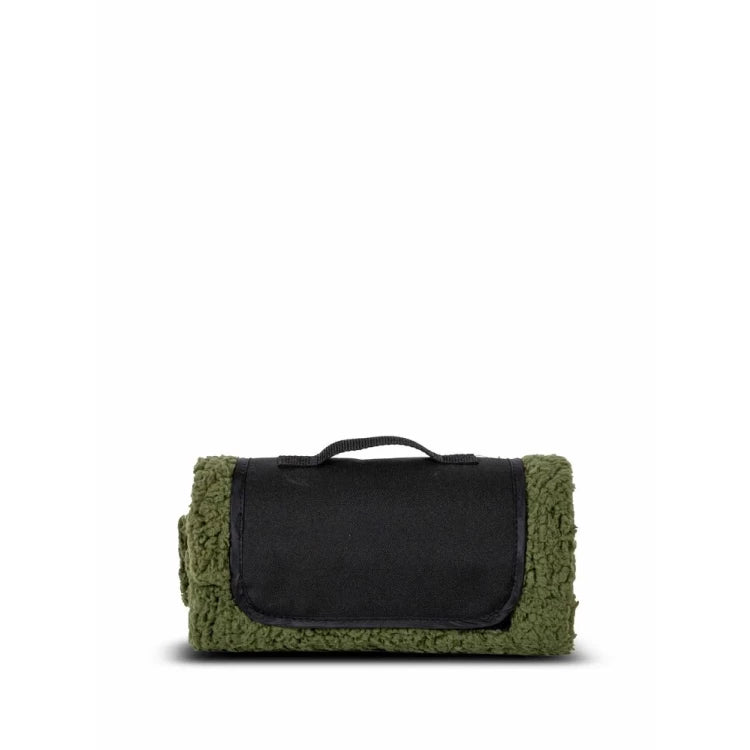 Pläd/sittunderlag grön