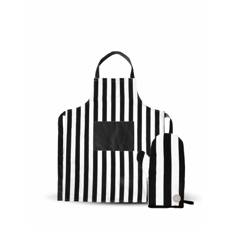 Aron förkläde & grillhandske set