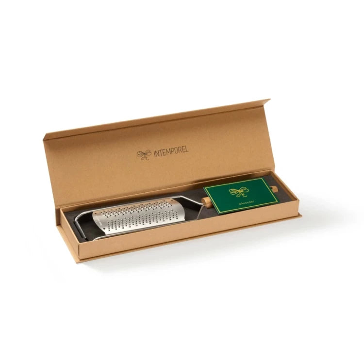 Gåvokort + rivjärn från Intemporel