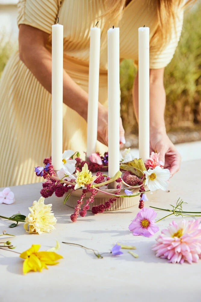 Maria ljusstake Beige