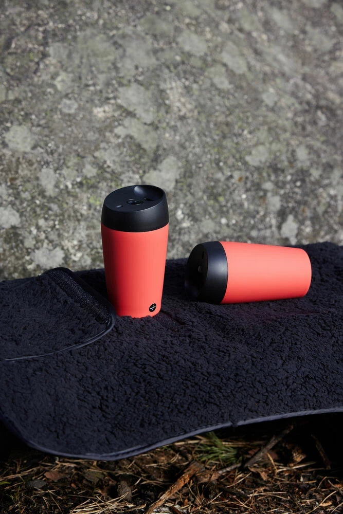 Pläd/sittunderlag Svart