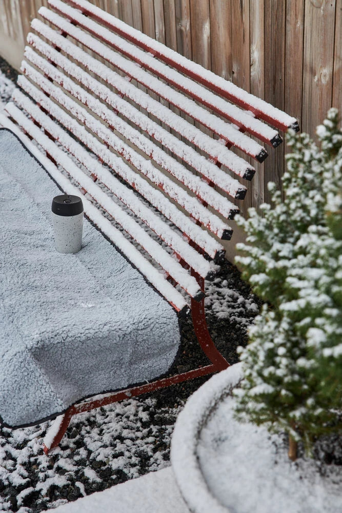 Pläd/sittunderlag Grå