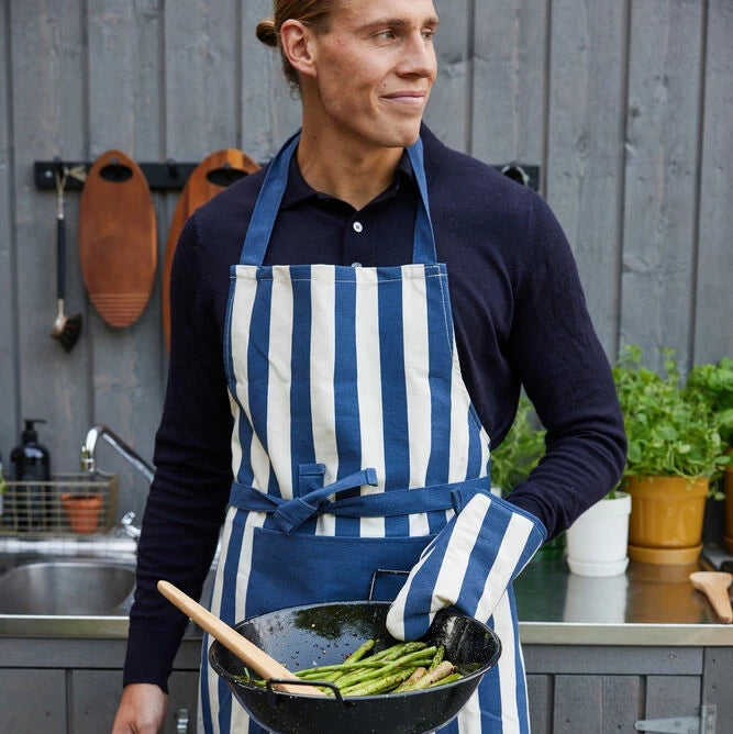 Aron förkläde & grillhandske set