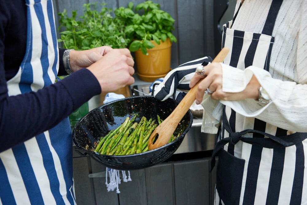 Aron förkläde & grillhandske set