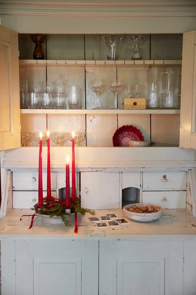 Nature snapsglas i bambubox, 6-pack