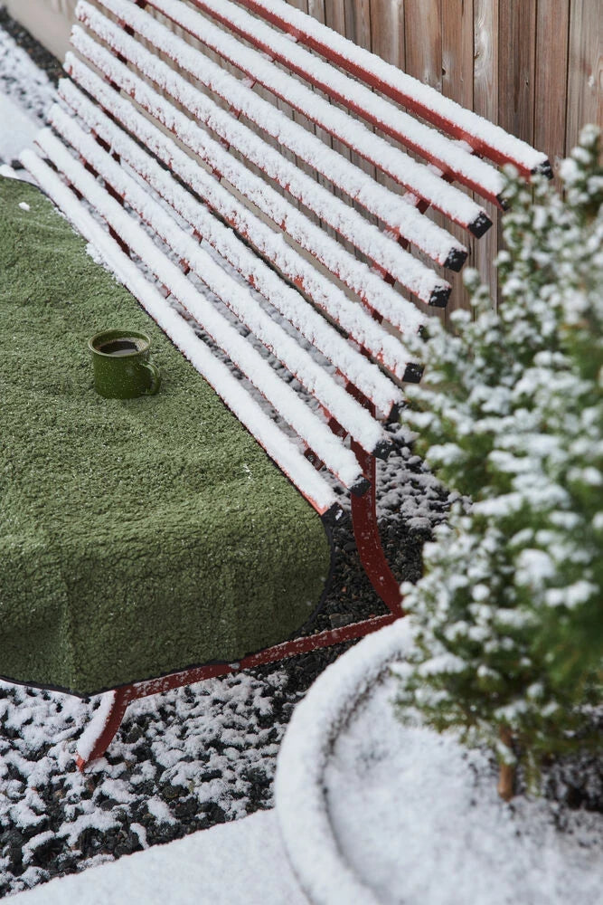 Pläd/sittunderlag grön