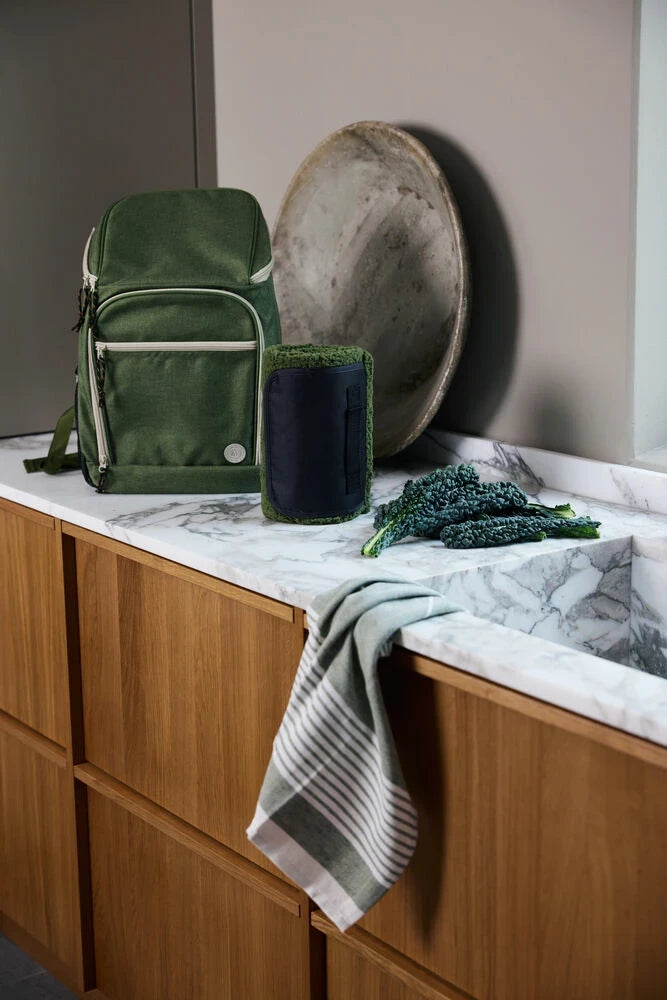 Pläd/sittunderlag grön