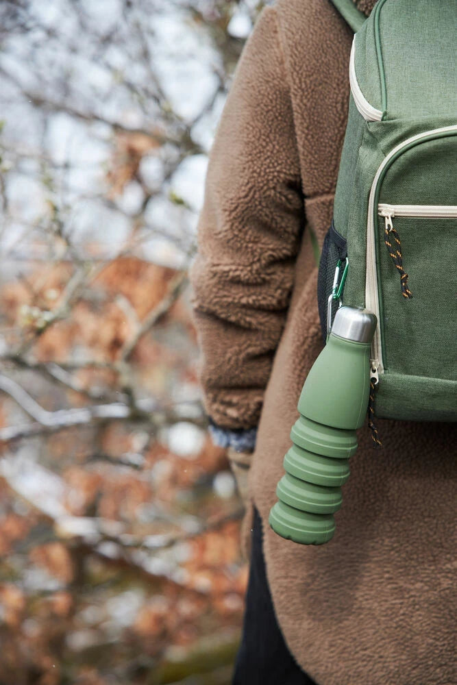 Stig ihopfällbar flaska Grön