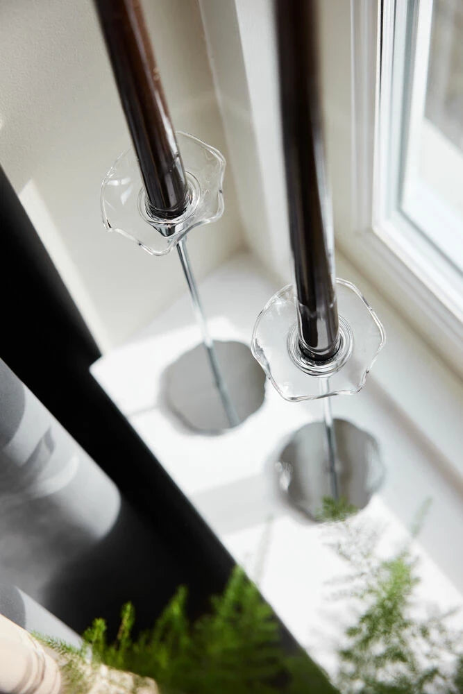 Viva ljusmanschett, 2-pack Klar