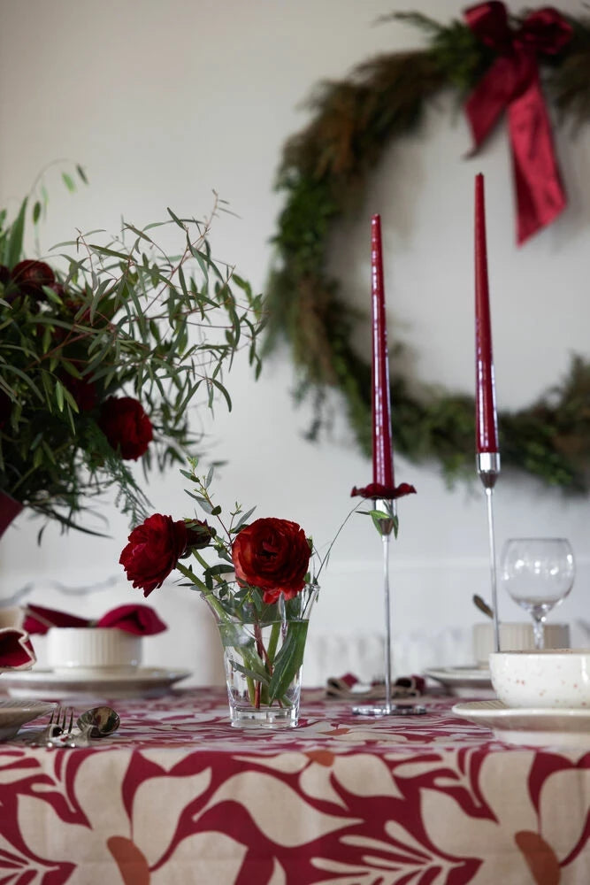 Siri ljusstake stor Silver