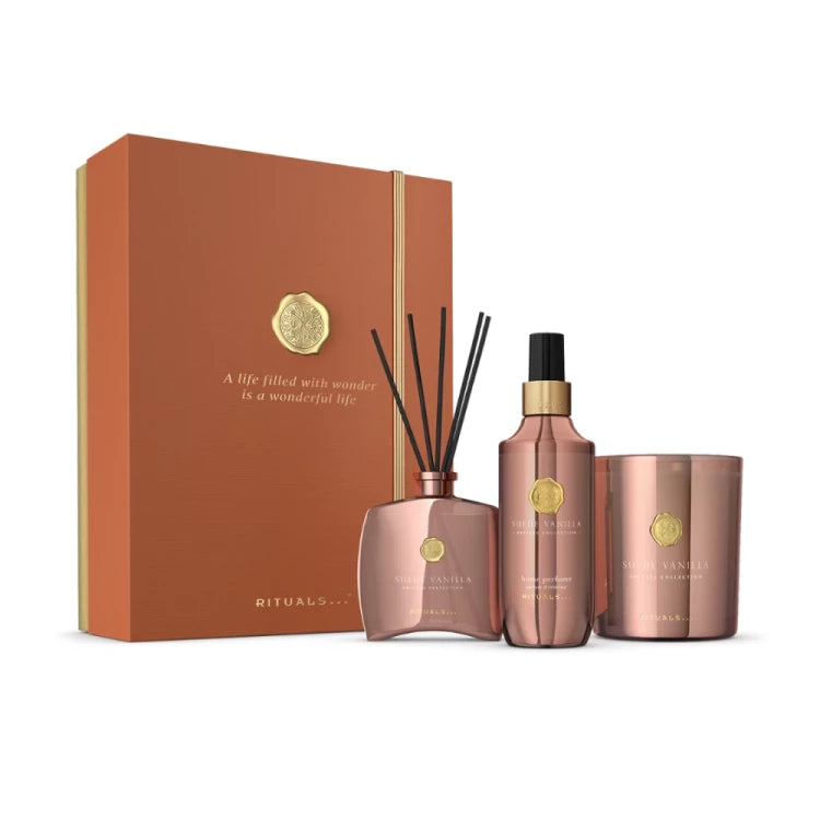 Suede Vanilla gift set | Large