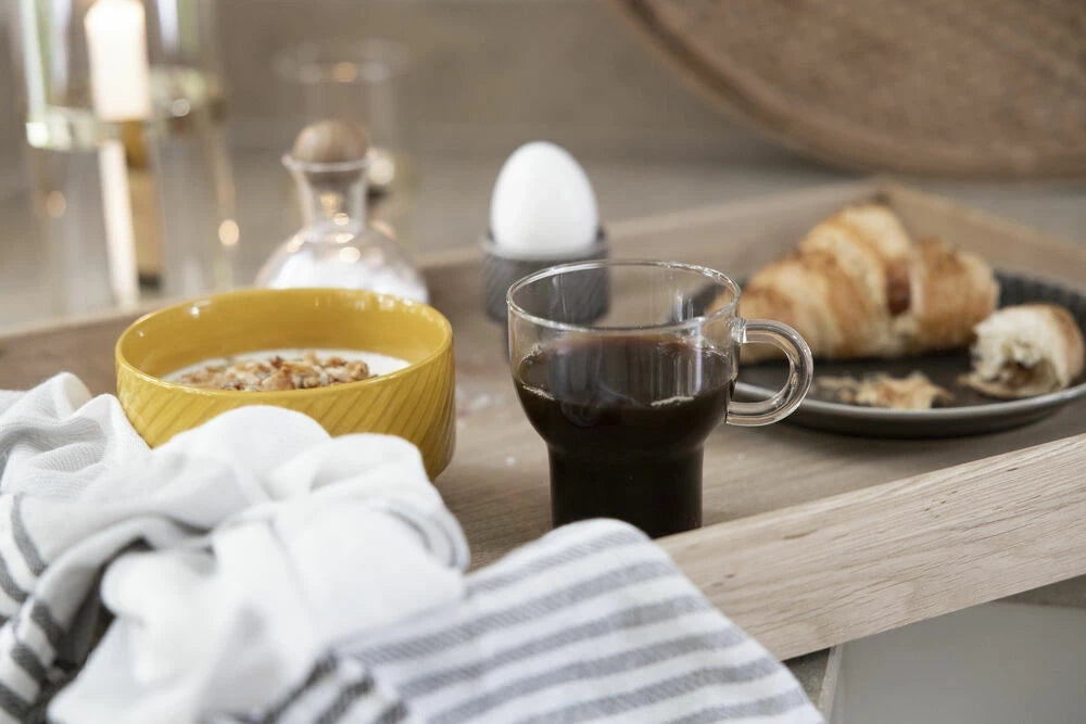 Glasmugg stor, 2-pack