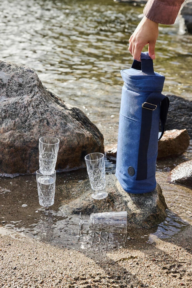 Picknick Juni glas hög, 4-pack