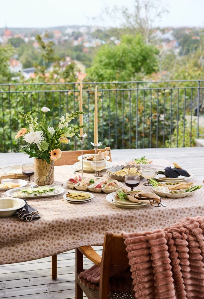 Siri ljusstake stor Silver