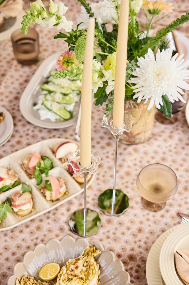 Viva ljusmanschett, 2-pack Klar