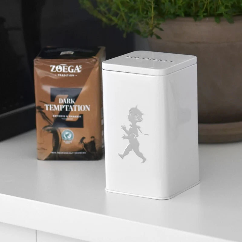 Kaffeburk Zoégas kaffe - Vit