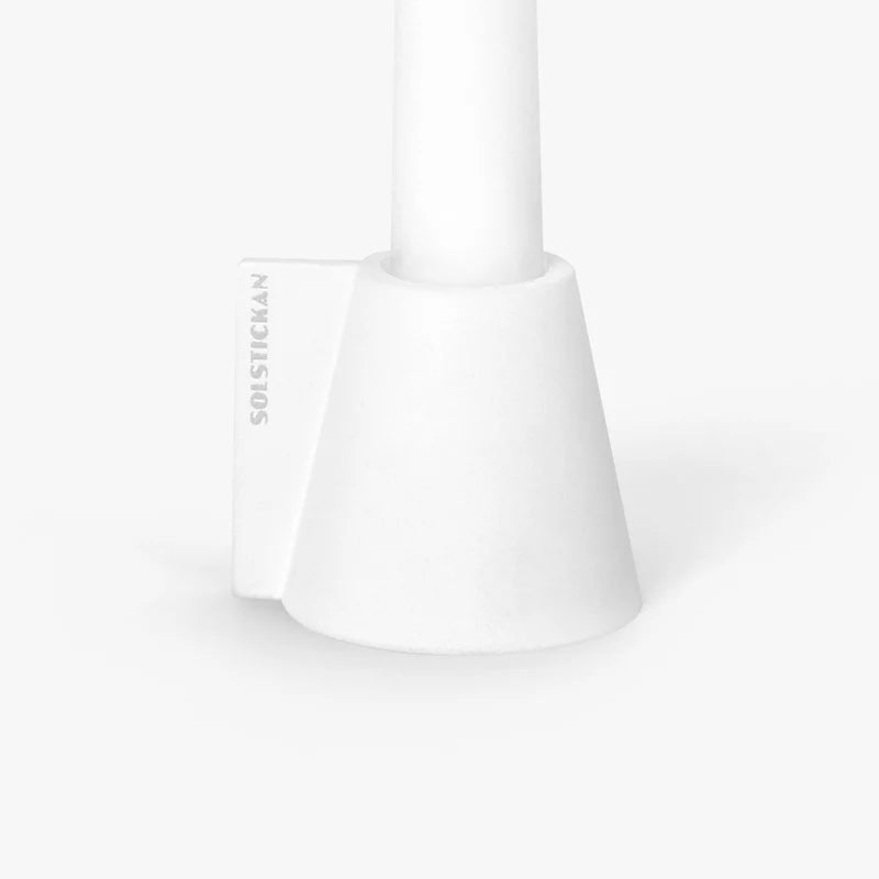 Vändbar ljushållare - Flipp - Vit