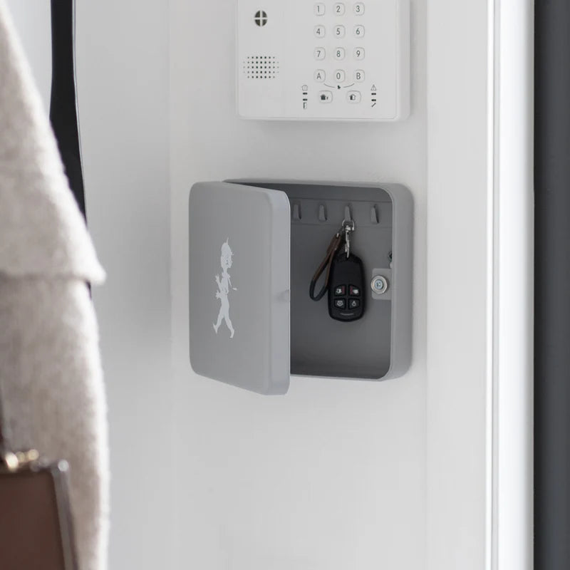 Nyckelskåp - Grått