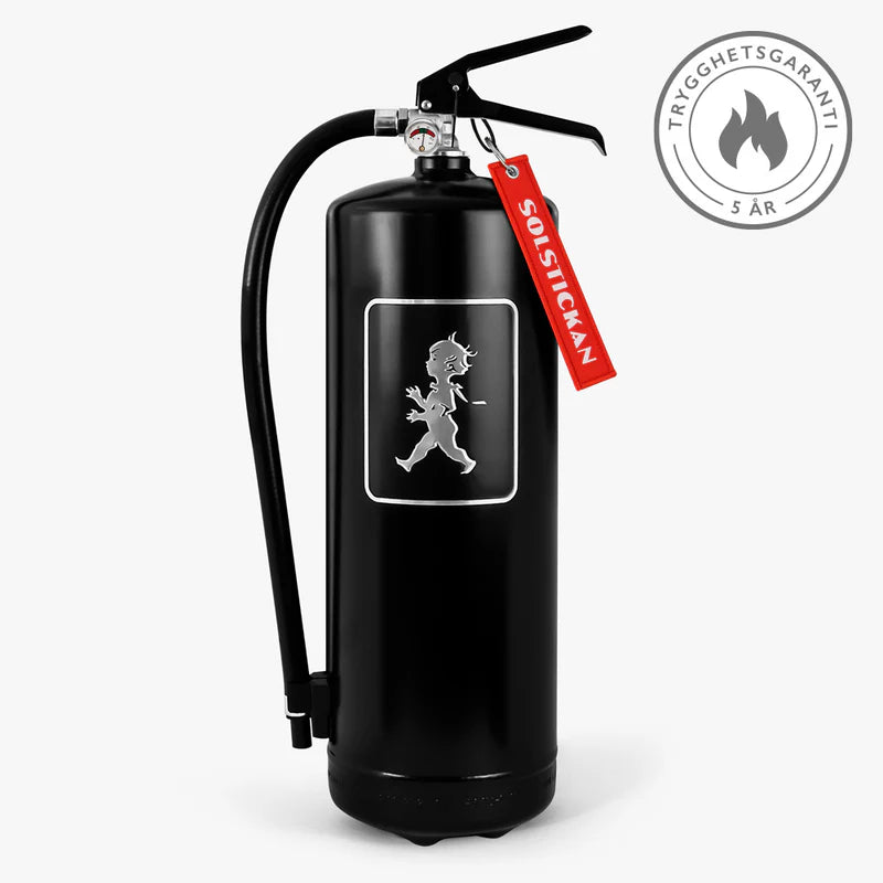 Brandsläckare 6 kg - Svart / Svart
