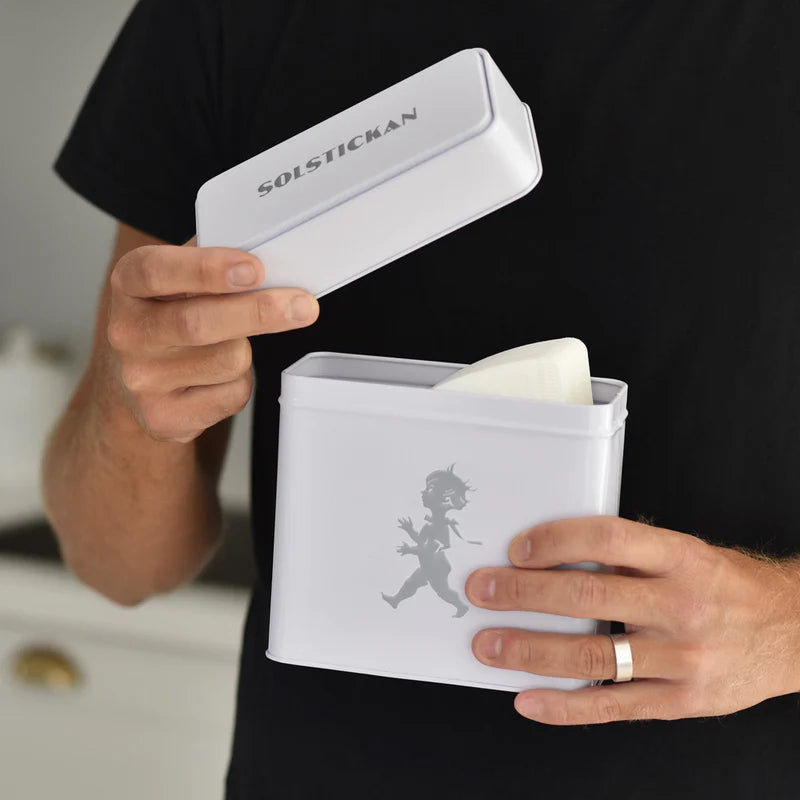 Kaffefilterburk - Vit