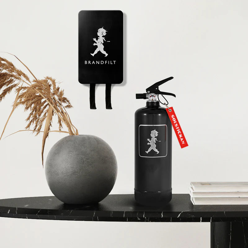 Brandsläckare 2 kg - Svart