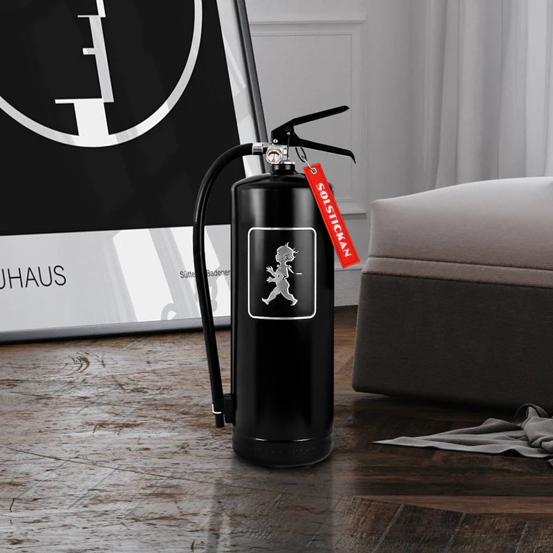 Brandsläckare 6 kg - Svart / Svart
