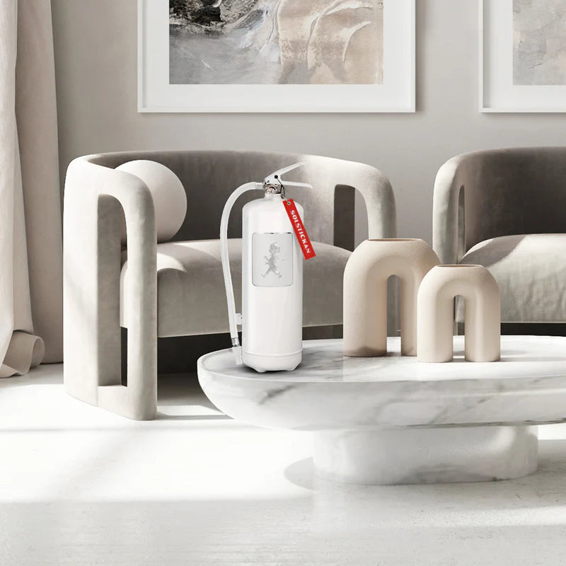 Brandsläckare 6 kg - Vit / Vit