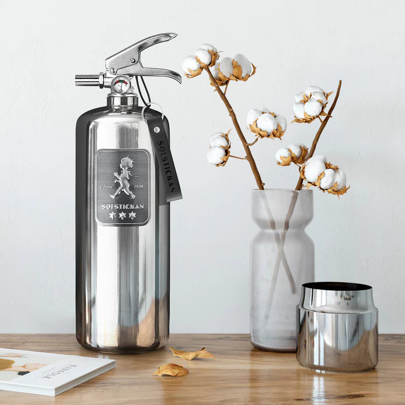 Brandsläckare 2 kg - Design Edition Steel